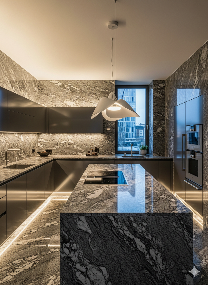 Granite kitchen hero
